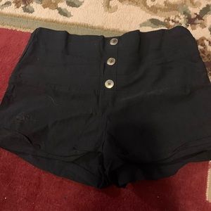 High waisted shorts